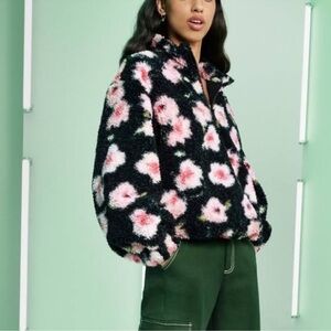Sandy Liang x Target Floral Shearling pullover